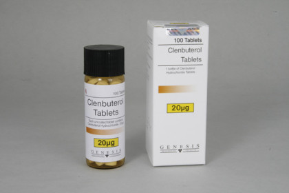 Clenbuterol comprimidos 20mcg (100 com)