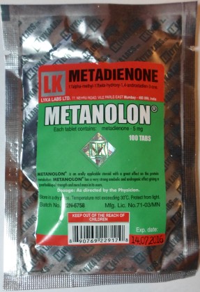 Metanolon 5mg (100 com)