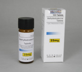 Metiltestosterona comprimidos 25mg (100 com)