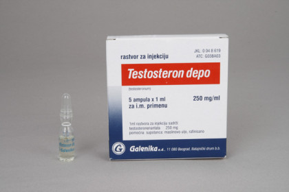 Testosterona Depo Galenika 250mg/amp