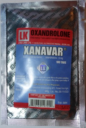 Xanavar 5mg (100 com)